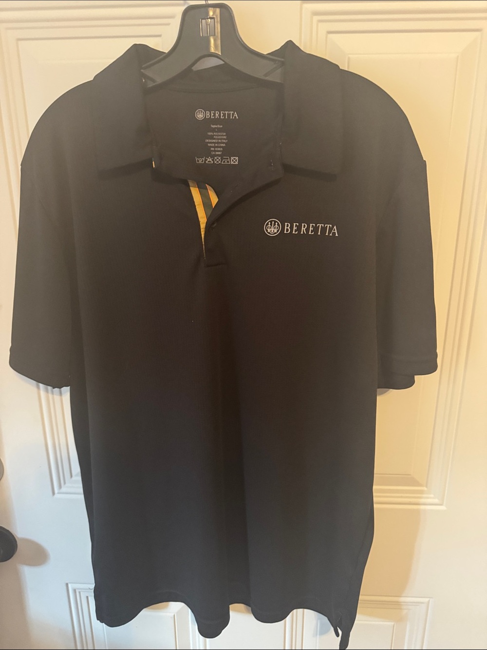 Men’s Beretta Black Polo Shirt